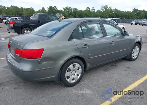 2009 Hyundai Sonata Gls from USA, damaged, VIN 5NPET46C79H492774